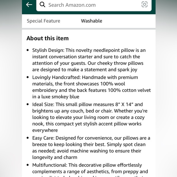 Furbish “Good Boy” Pillow - Picture 5 of 5